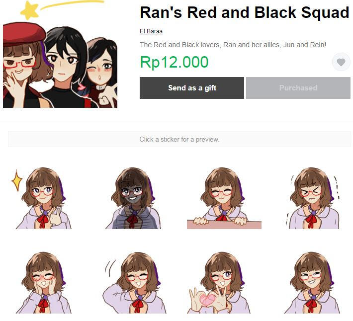 Line Sticker By El Baraa